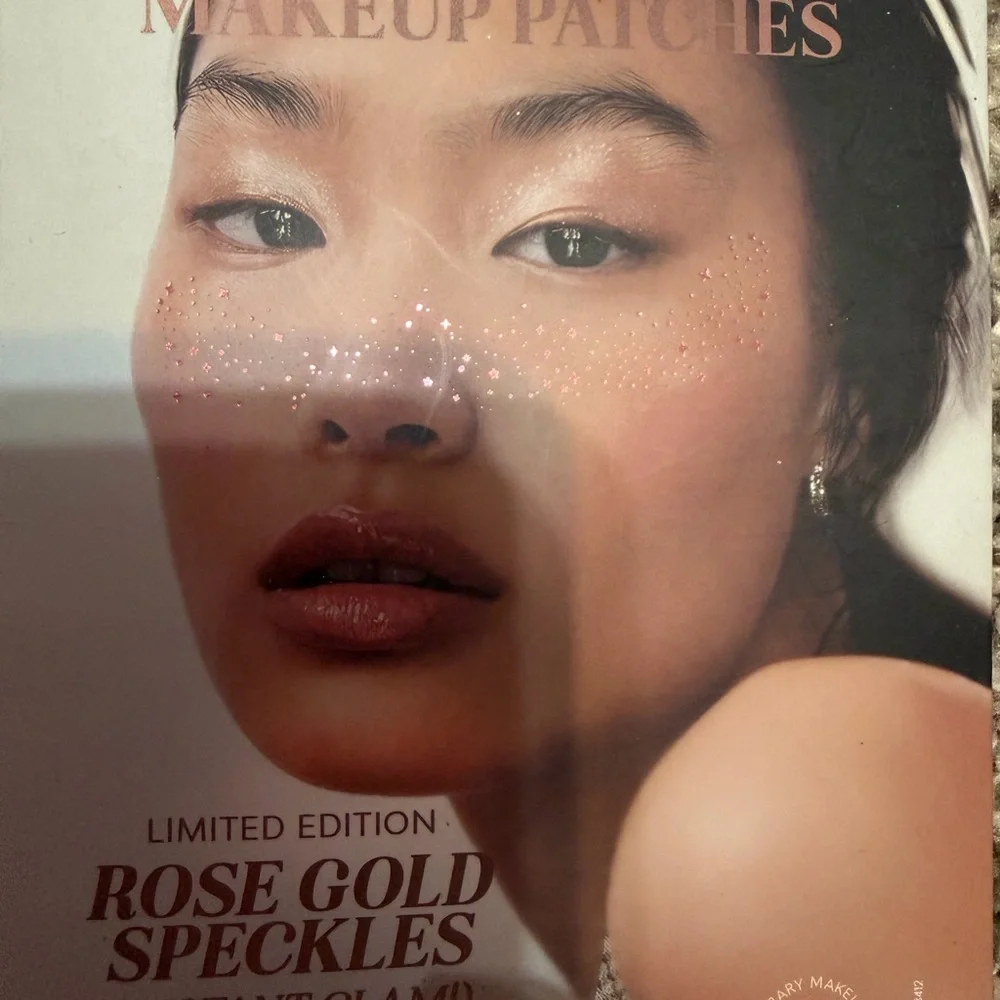 Rose Gold Makeup Patches set of 9